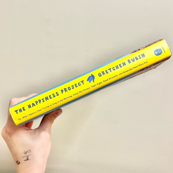 BOOKS 3 for $15 The Happiness Project by Gretchen Rouben Hardcover - Picture 3 of 3
